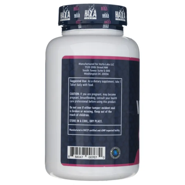 Haya Labs Vitamine D3 5000 IU, 250 comprimés 3