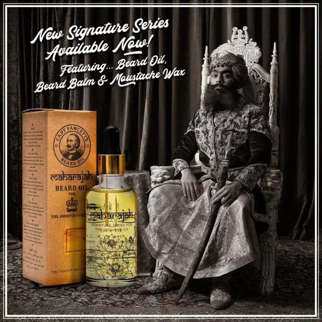 Captain Fawcett Beard Oil Bartöl - MAHARAJAH 10 ml 3