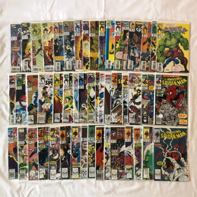 Amazing Spider-Man / Lot Of 50 Comics / #302-398 Incomplete Run / Marvel
