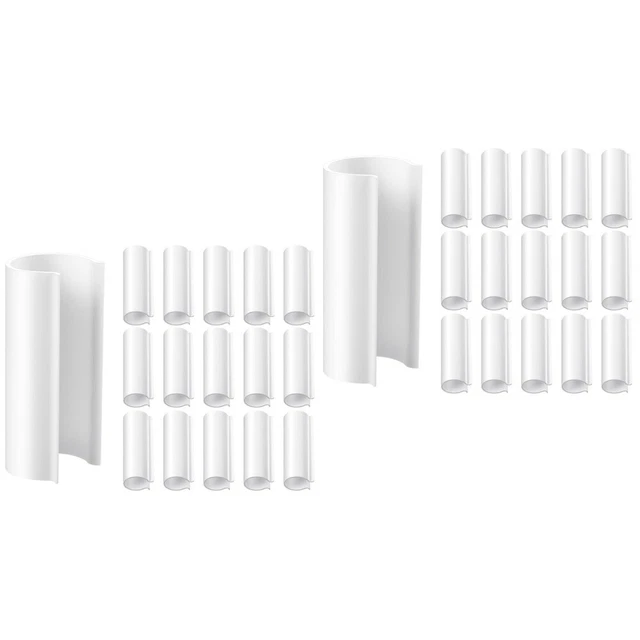 32 Pcs Pinces En Pvc Pour Serre Gabarits Plastique De Ferme Film