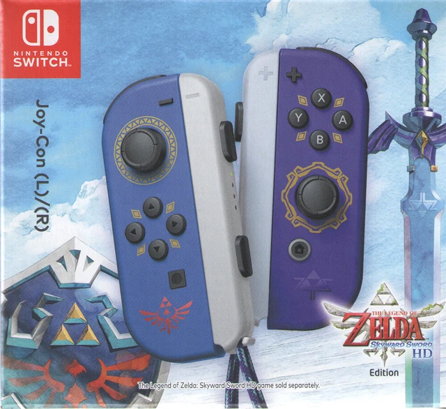 NINTENDO SWITCH JOYCON The Legend of Zelda Skyward Sword Edition Japan
