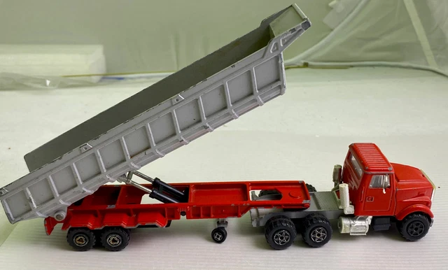 MAJORETTE 1/60 CAMION White Semi - Remorque Benne Made In France EUR 6,99 - PicClick FR