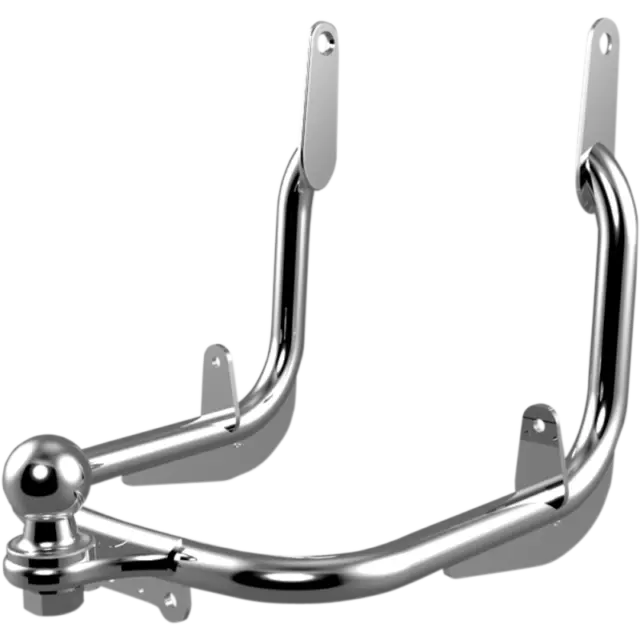 Khrome Werks® Bumper Trailer Hitch 3902-0138 Chr High Mount For Harley 720660