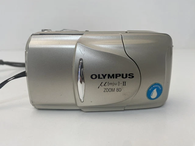 Puerta corredera defectuosa Olympus mju II Zoom 80 para repuestos leer descripción
