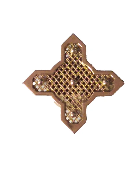 Pendentif Magnétique Ancien Plaqué Or Avec Onyx - Porte-bonheur, Magnétisme Vitafor