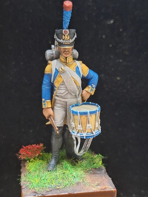 Figurine Soldat En Plomb 1er Empire - Échelle 1:32 (60mm) - Infanterie Russe