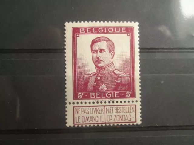 Timbres Belgique Yt 122  Neuf **  Signe Calves