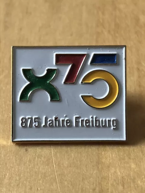 Anstecknadel Pin 875 Jahre Freiburg Jubiläum