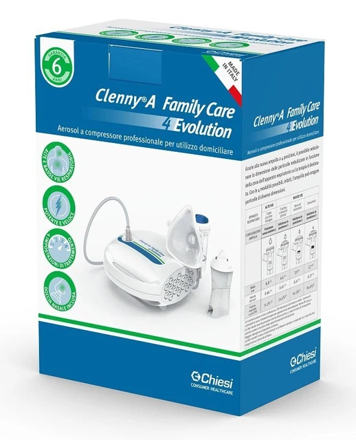 Aerosol a compressore Clenny A Family Care 4 Evolution made in italy