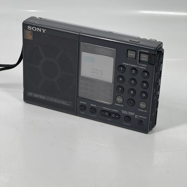 VINTAGE SONY ICF-SW7600 World Band Radio FM MW SW LW Tested Working £49 ...