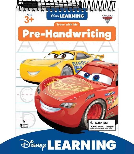 Trace with Me Disney/Pixar Pre-Handwriting [With Dry-Erase Pen] (Trace with M...