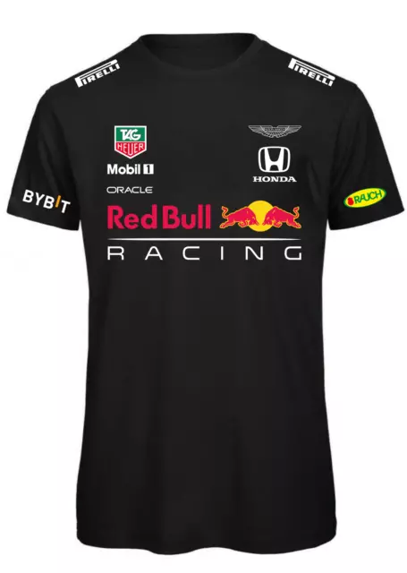 Tshirt maglia  RED BULL RACING scuderia F1 PIRELLI  motorsport maglia FAN