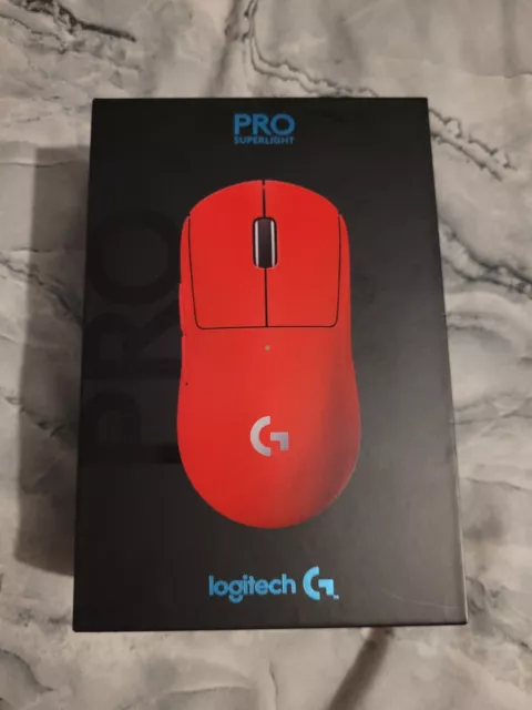 Logitech G Pro X Superlight Wireless Gaming Mouse - Red