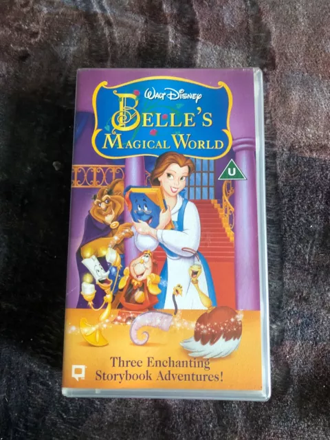 DISNEY VHS tapes Belles Magical World Video More items listed £10.00 ...