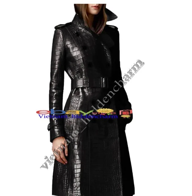 Women Real Crocodile Leather Jacket- Made To Measure - Luxury Handmade Jacket