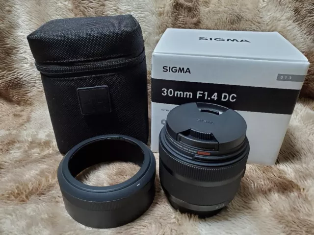 Sigma 30mm F1.4 Art Dc HSM Objetivo para Canon Usado