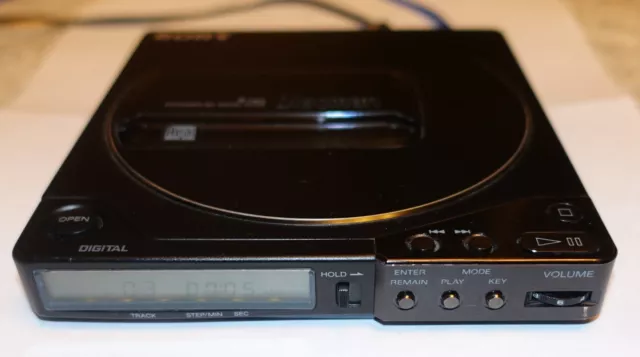 Sony D-250 Discman Portable CD Player Top!