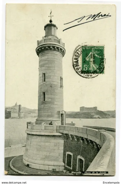 CPA - Carte postale - France Marseille - Phare de la Joliette - 1909 ( CP4662 )