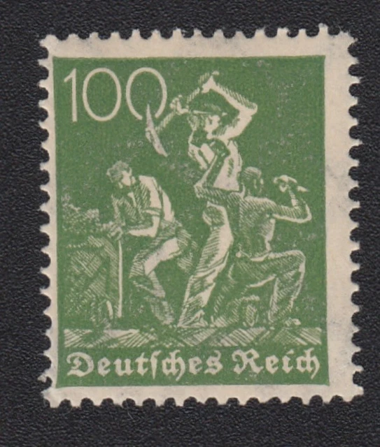 Briefmarke 100 Mark Deutsches Reich