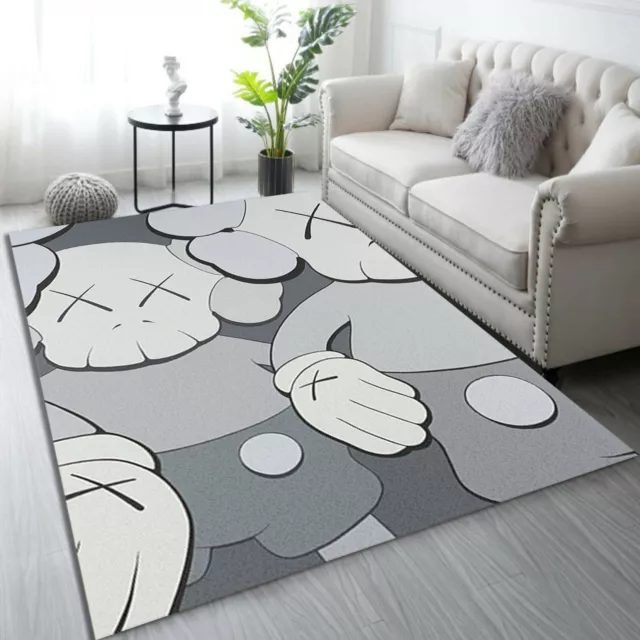 Supreme Off-White Kaws New Fashion Area Rug Carpet Living Room Rug