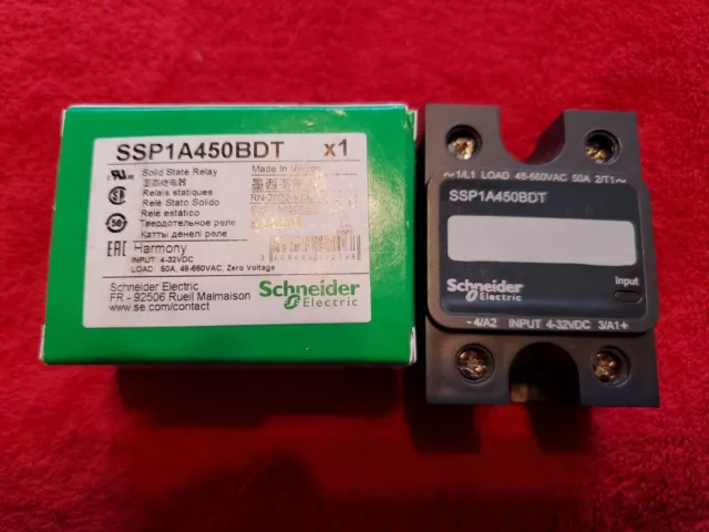 SCHNEIDER ELECTRIC SSP1A450BDT / SSP1A450BDT (BRAND NEW)  Solid State Relay