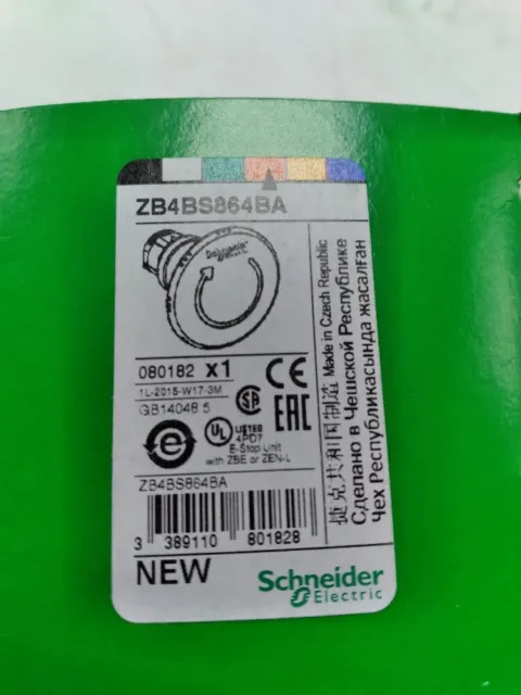 NEW Schneider Electric ZB4BS864BA Harmony Pushbutton Operator