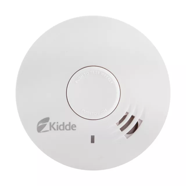 Kidde 10Y29 Optical Smoke Alarm with Sealed 10 Year Lithium Battery Twin Pack 2