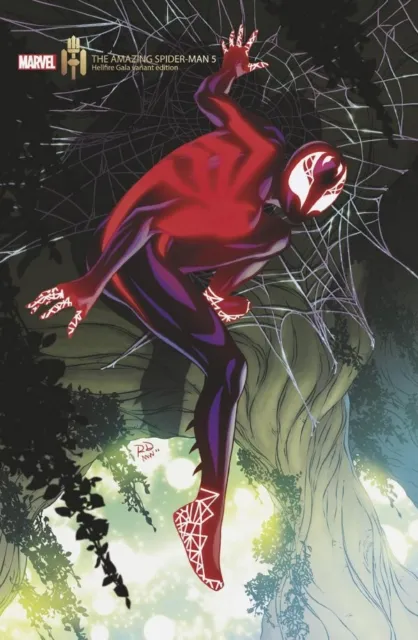 The Amazing Spider-Man #5 (MARVEL, 2022, Dauterman Hellfire Gala Variant)