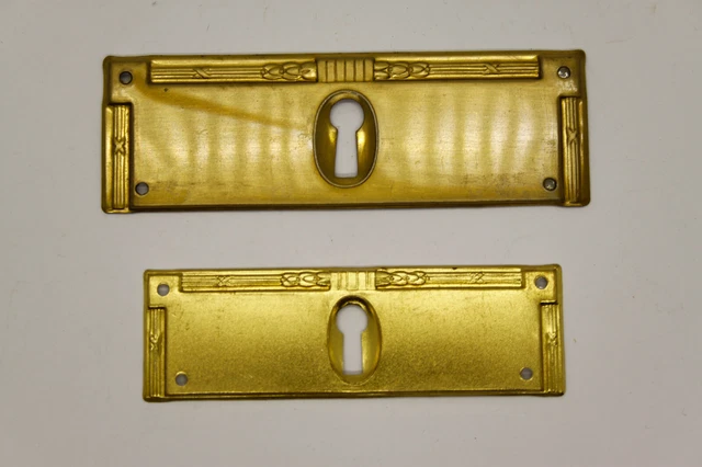 20iger Anni Artdeco Möbelschild Querschild Schlüsselschild Color Oro 2 Gr.ößen