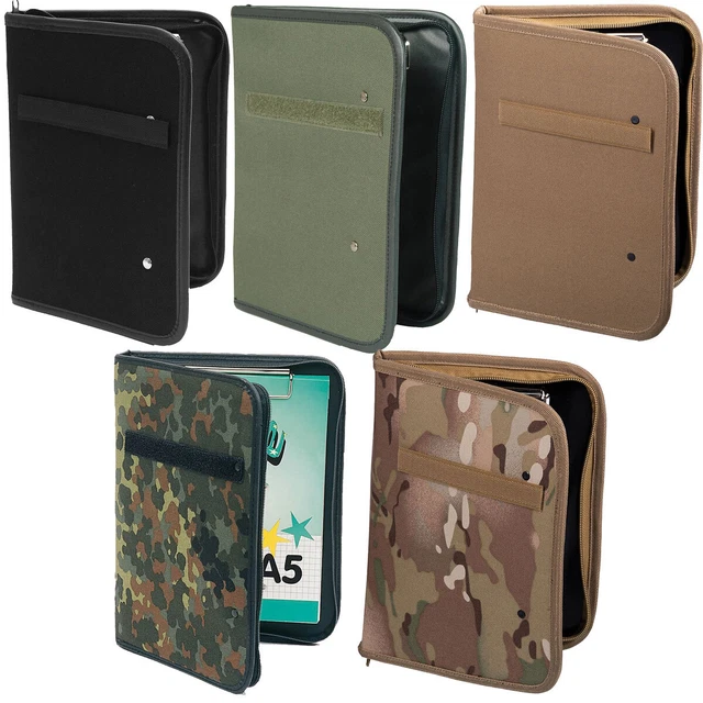 Ecritoire Mil-Tec DIN A5 - Camouflage Flecktarn, Style Militaire