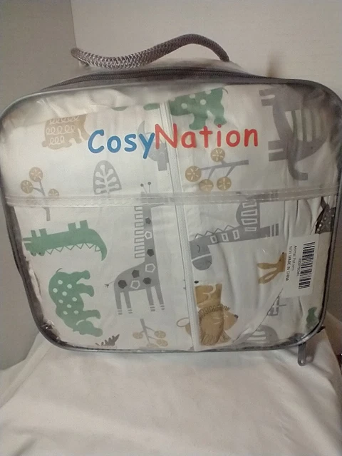 Cosy Nation Baby Lounger Nest Portable Sleeper Soft  Baby Bassinet Animals New