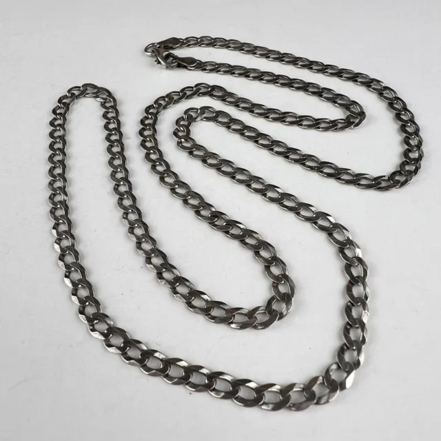 Vintage Sterling Silver 925 Women's Men's Jewelry Chain Necklace 10.6 gr