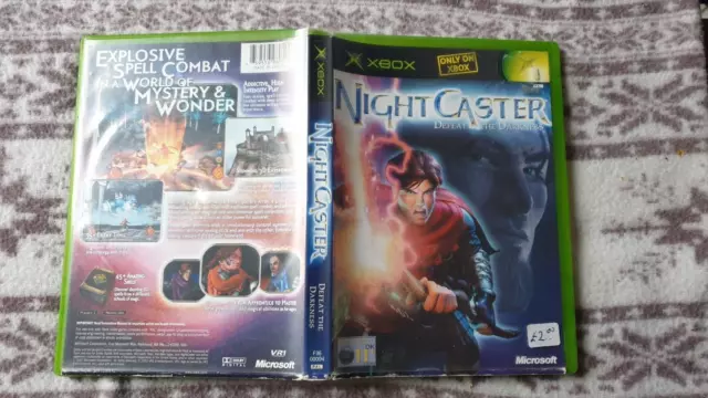 NightCaster: Defeat the Darkness (Microsoft Xbox, 2002) PAL