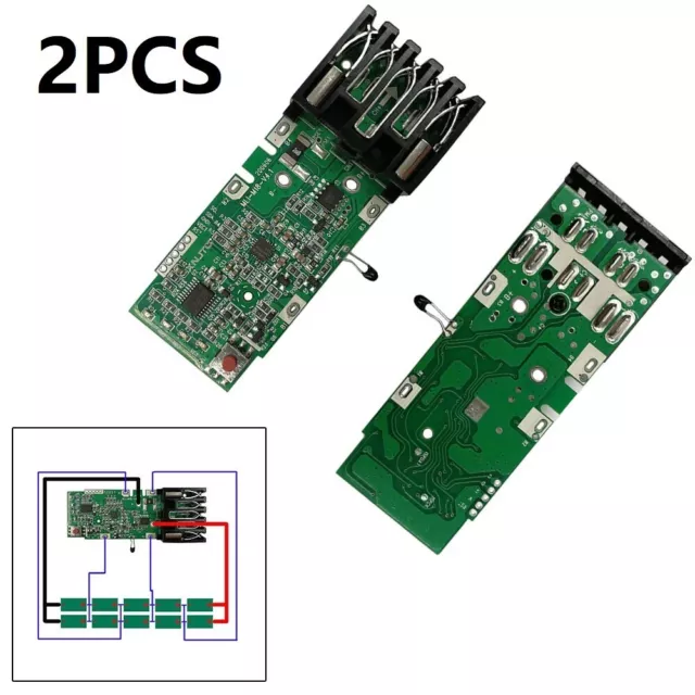 PCB Platine für Milwaukee 18V Austausch Medizinbatterie Schutzschaltet