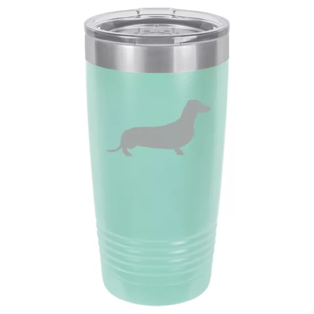 Tumbler 20oz 30oz Travel Mug Cup Vacuum Insulated Stainless Steel Dachshund