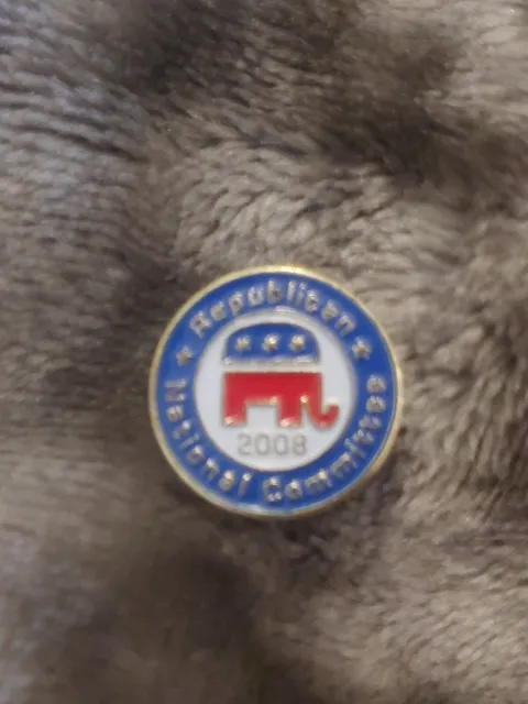 2008 National Republican Committee GOP Convention Party Metal Lapel Pin RNC