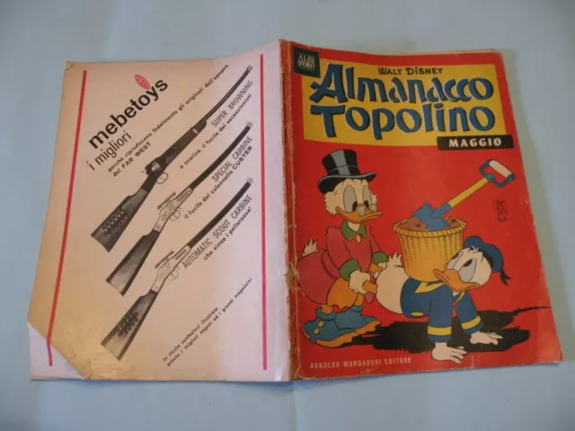 Almanacco Topolino 1964 N° 5 Mondadori Disney Orig. Molto Buono Bollino