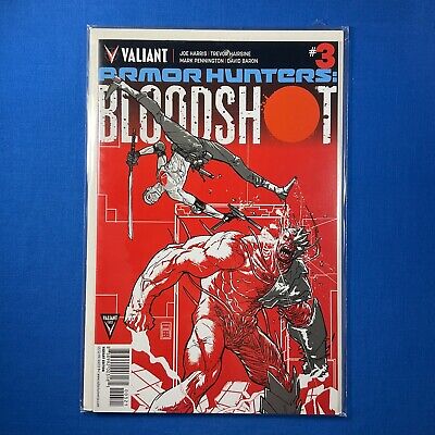 Armor Hunters Bloodshot #1 Riley Rossmo 1:20 Variant Cover Valiant Comics 2014