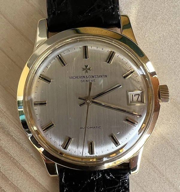 VACHERON CONSTANTIN SOLID 18 K GOLD AUTOMATIC VINTAGE 6378 Cal