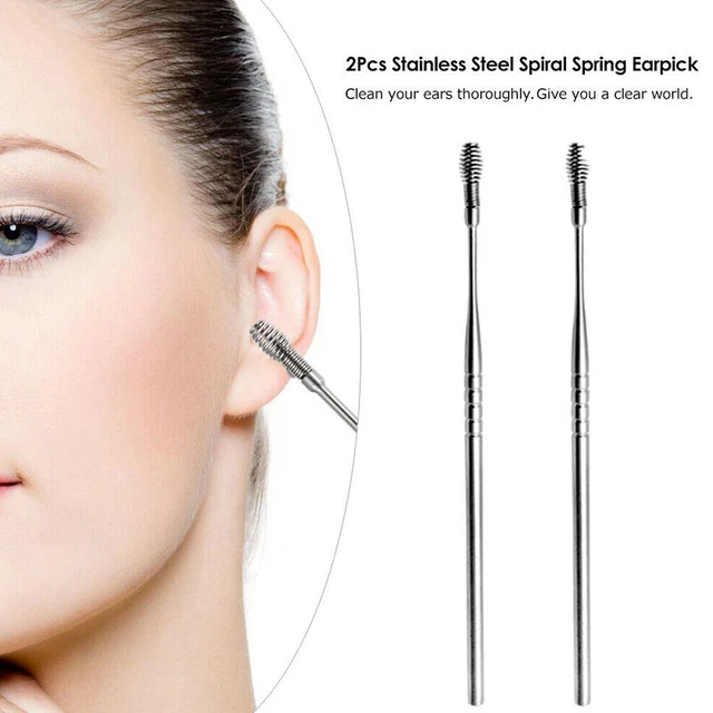 Oreille Nettoyant Cire Enlèvement Outil Earpick Bâtons Cérumen Remover Curette