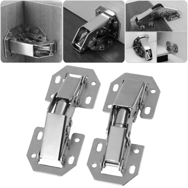 Cold Rolled Steel Fixed Hinge Cabinet Cupboard Doors Hinges Furniture Hardware
