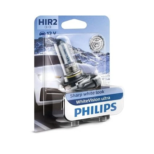 1 Glühlampe PHILIPS 9012WVUB1 WhiteVision ultra passend für
