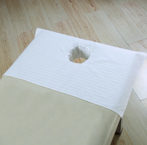 Protezione Auricolari Viso 100% Cotone per Tavolo Massaggio Igiene Estetica Non