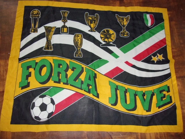 Bandiera Ufficiale Juventus 70x40 Cm | Prodotto Ufficiale | Idea Regalo Per Tifosi | Senza Astra - Foto 8