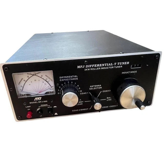 MFJ-986 HF SINTONIZADOR de antena 3KW Roller Inductor Tuner EUR