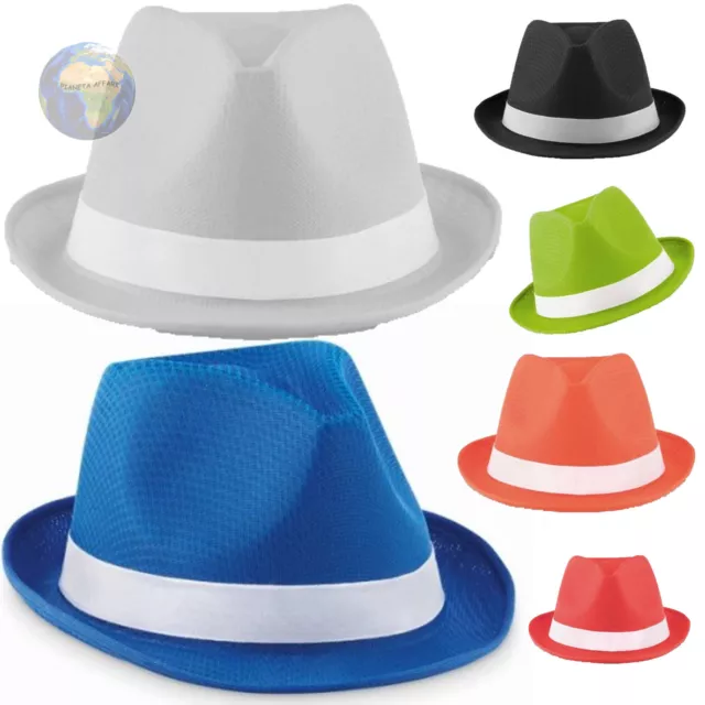 CAPPELLO da UOMO Donna FESTA Cappellino PANAMA Eventi COWBOY Sombrero MATRIMONIO