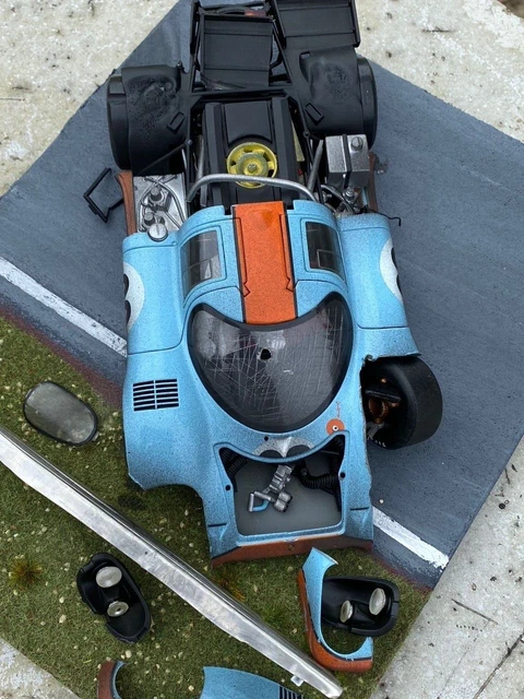 BC190 Brumm GPO Edition S11/43 1:43 Porsche 917 Le Mans 1970 #20 Ed