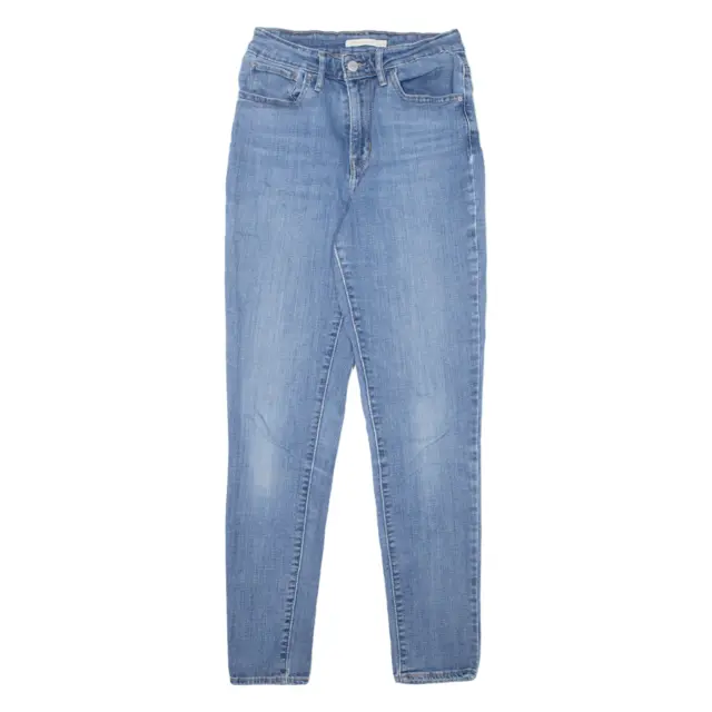 LEVI'S 721 High Rise Womens Jeans Blue Slim Skinny W25 L30
