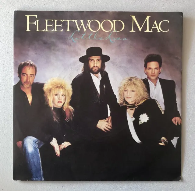 Fleetwood Mac Little Lies 7" 45upm UK 1987 Bildhülle solide Mitte EX/EX