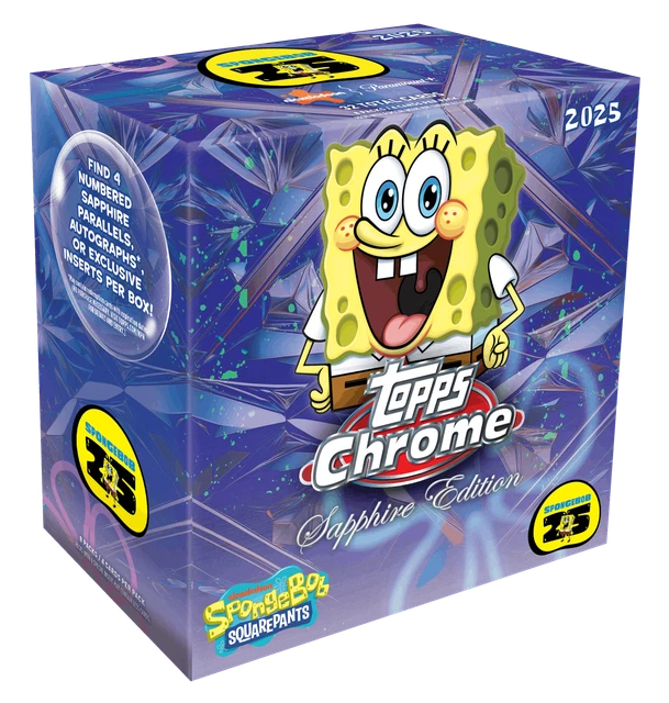 2025 TOPPS CHROME SpongeBob SquarePants 25th Anniversary Susan